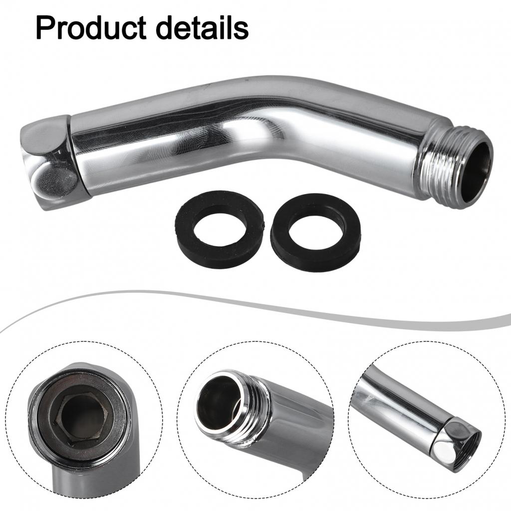 Erosion Resistant Hand Shower Elbow Connector In Stainless Steel