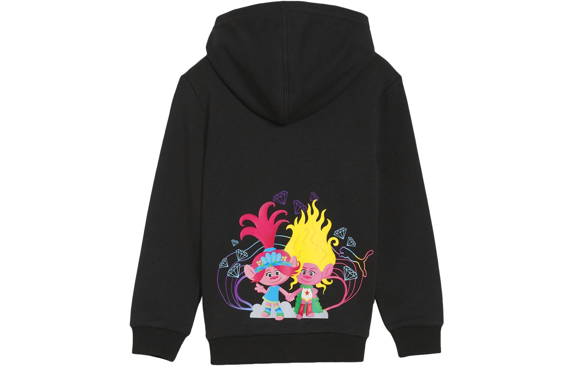 PUMA x TROLLS Sweatshirt Kids  Black 624826-01 104