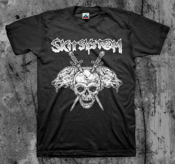 Футболка Skit System  Wolves  (Disfear D Beat Victims Wolfbrigade Driller ) Футболка Unisex XL