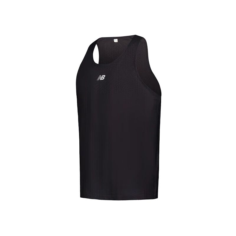 New Balance ACCELERATE SINGLET Running Tank Top Men s Black MT41280-BK L