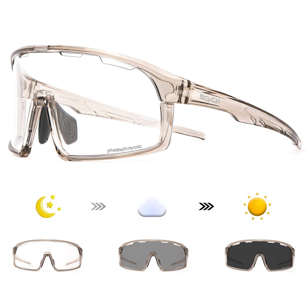 SCVCN Cycling Glasses Outdoor Bicycle Sunglasses for Men UV400 Sports Running Glasses Women MTB Cycling Sunglasses UV400 Hiking
