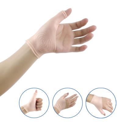 1 Paar Gel Handgelenk Daumenstütze Arthritis Handschuhe Silikon Handgelenkbandage für Arthritis Karpaltunnelsyndrom Computertippen Tendinitis