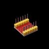 2-Channel Level Converter Module Bidirectional Logic Level Converter Voltage Shifter 3.3V To 5V,5V To 3.3V,3.3V Iic, Uart, Spi