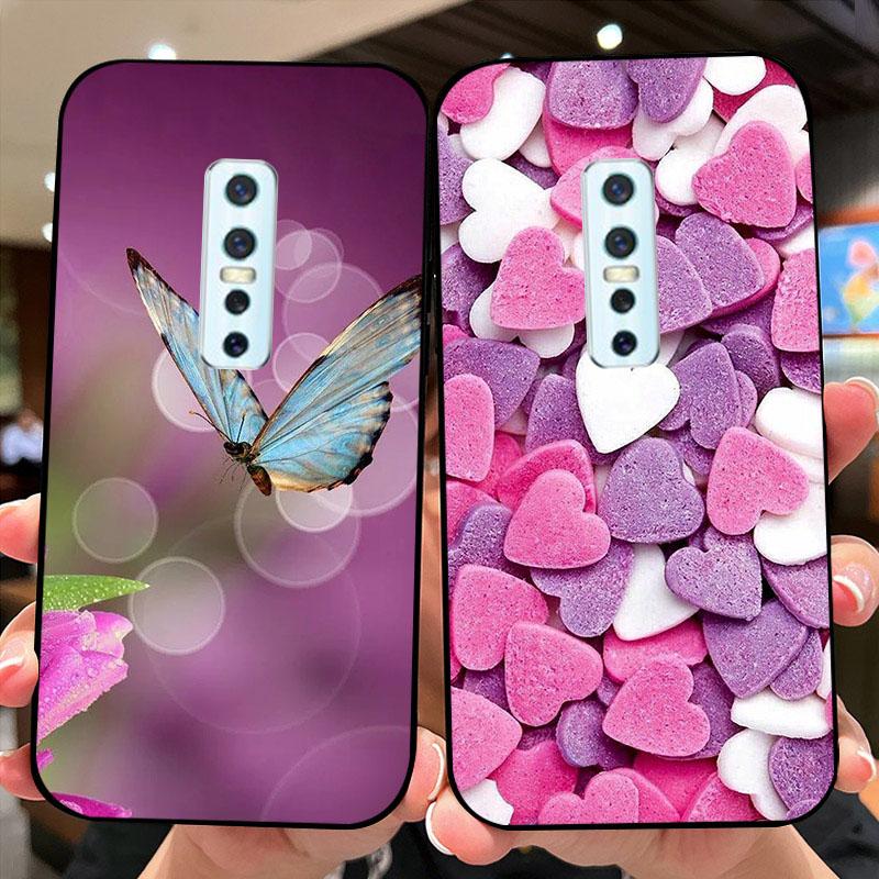Cases For vivo V17 Pro Cute Astronaut Fashion Shockproof Soft Bumper For Vivo V17 Pro V17Pro 1909 1910 Coque V 17 Pro Capa