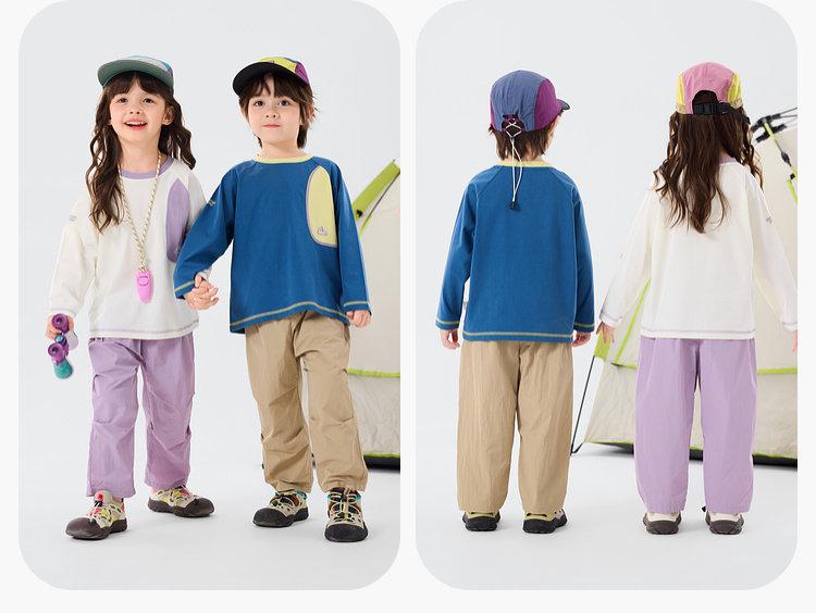 Dudujia Kids' Spring Two-Piece Set - Trendy T-Shirt & Pants for Boys - 2026 Style for Girls