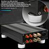 Piedini in gomma per cabinet per altoparlanti Piedini per altoparlanti Isolamento Piedini per altoparlanti in lega di alluminio 4 pezzi/set Piedini ammortizzanti Hifi Audio