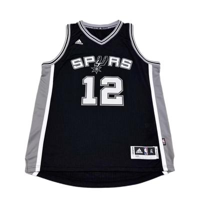 NBA Spurs Aldridge Pohodlný Měkký Šetrný k pokožce Univerzální V-výstřih Basketbalový dres Unisex dres 7470A-304-K92975