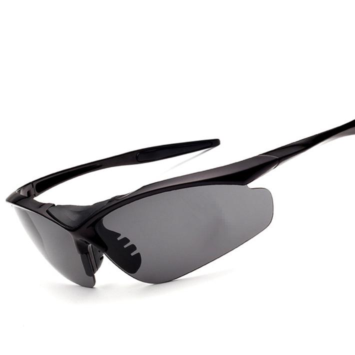 Sports sunglasses, half-frame, for outdoor cycling, fishing, and mountaineering, unisex, shatterproof/0091Single frame