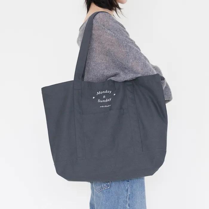 Monday to Sunday Bag_Ash Navy