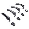 Exterior Door Handles 82651-3K000 Black Outside Door Handle Set for SONATA NF 2006-2010 Set Of 4