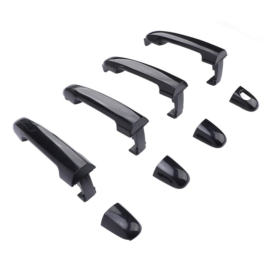 Exterior Door Handles 82651-3K000 Black Outside Door Handle Set for SONATA NF 2006-2010 Set Of 4