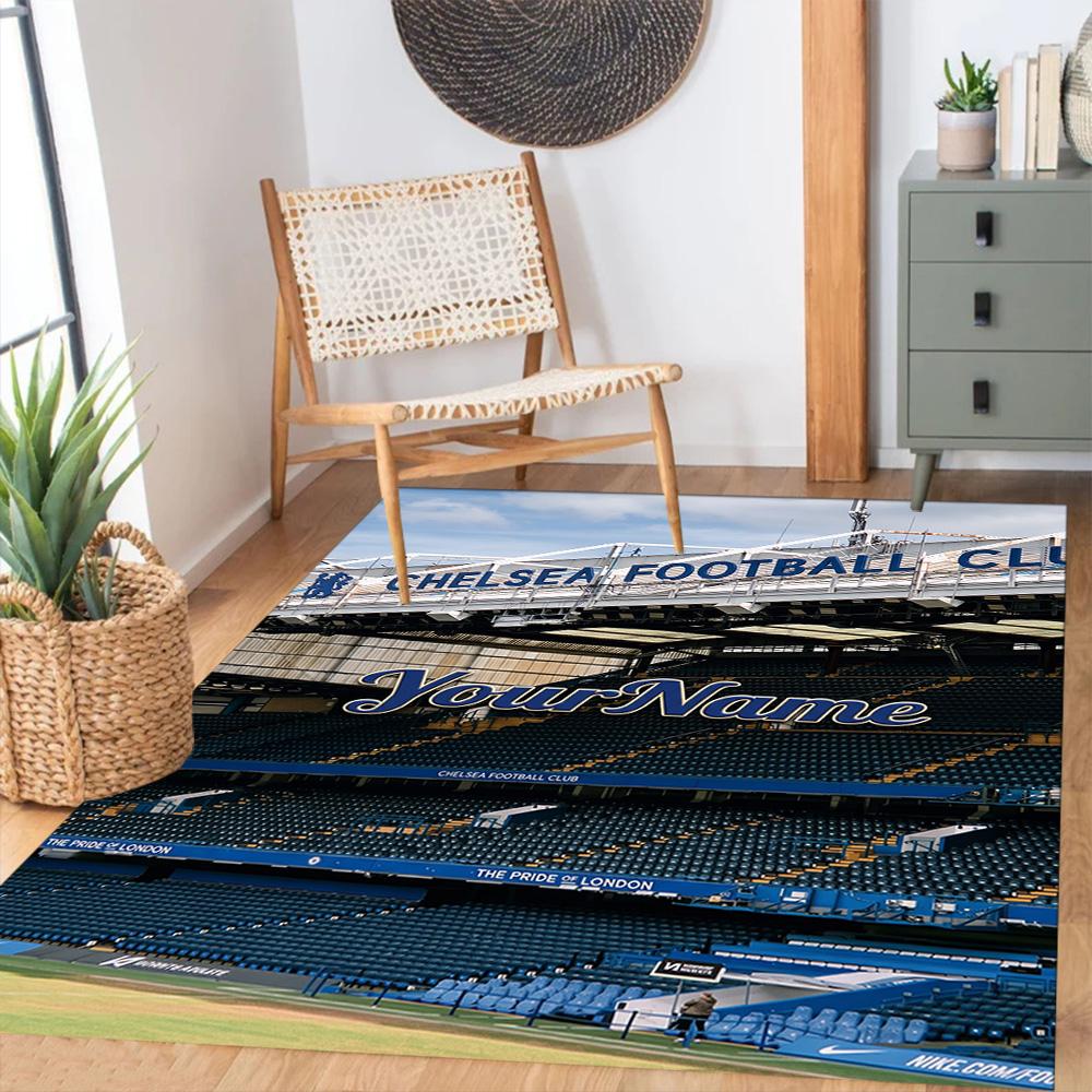 Chelsea Personalized Text Floor Mat Suitable for Study Room Living Rooms Bedrooms Foyer Antislip Carpet Decorate Offices Spiritual Gift