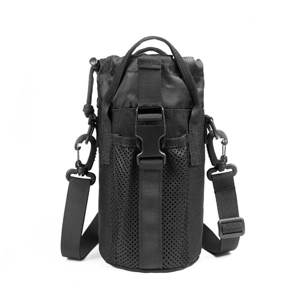 Large Capacity Gym Bottle Bag Adjustable Crossbody Sports Bag Water Bottle Sling Bag  Outdoor