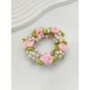1 Pcs Women Fairyism Pearl Flower Headband Hair Accessory Suitable For Daily Hair Tying As A Gift