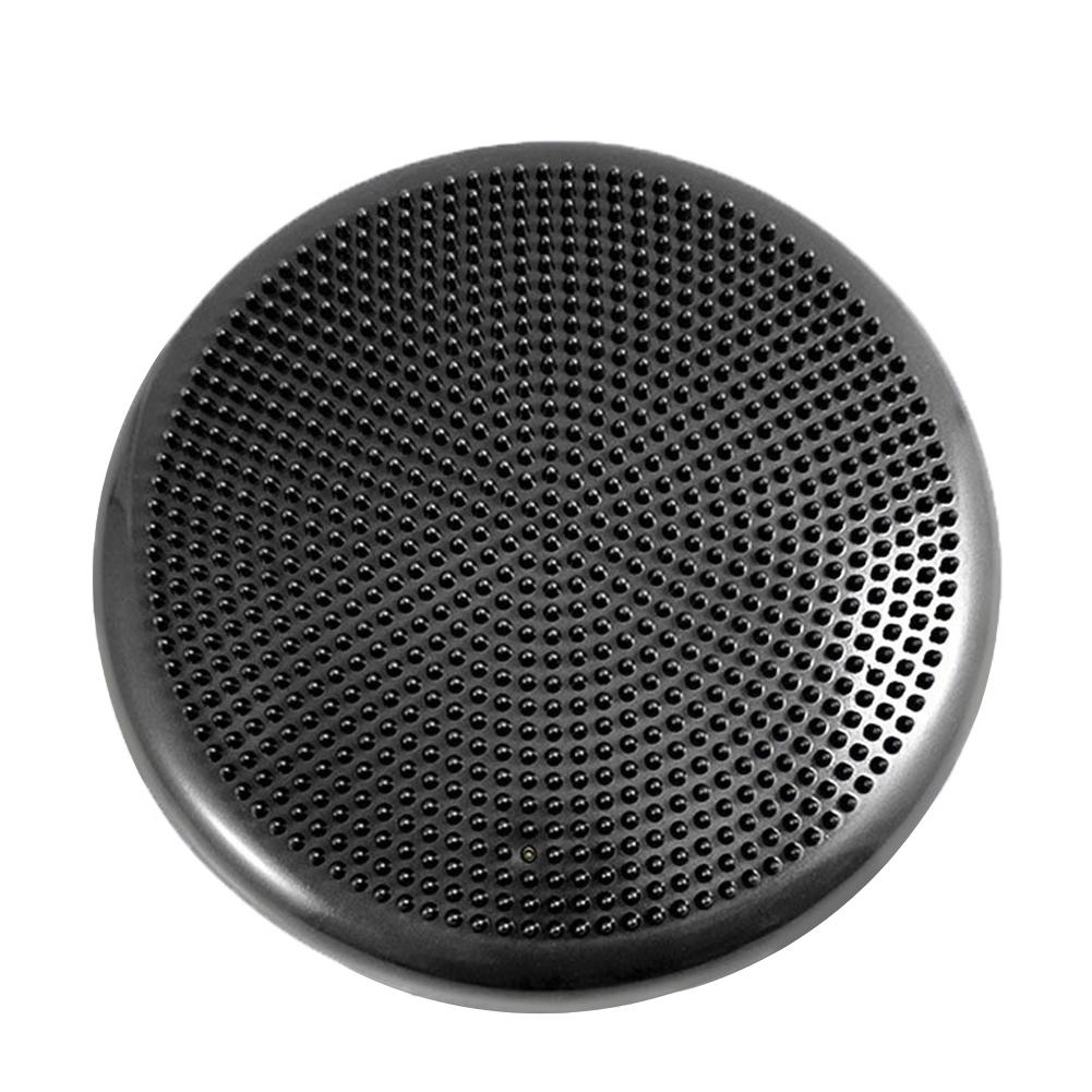 PVC Inflatable Sports Cushion Wear Resist Wobble Massage Balances Cushion Reusable for Travel Fitness Gym Balance Cushion чёрный
