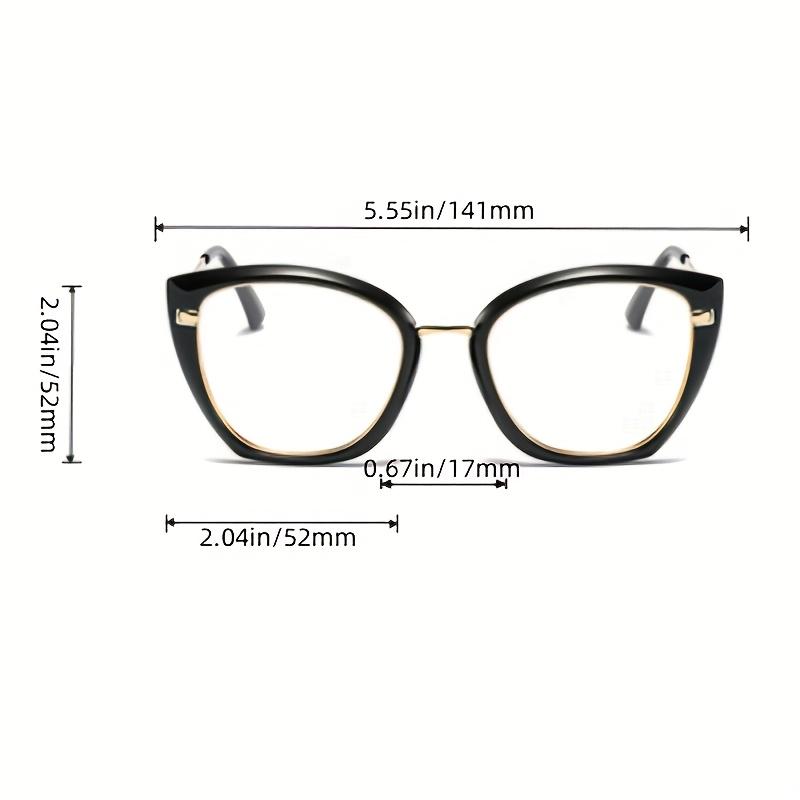 Fashion Blue Light Blocking Glasses Women Metal Frame Anti Blue Light Color Changing Dual Use High End Eyewear For Office