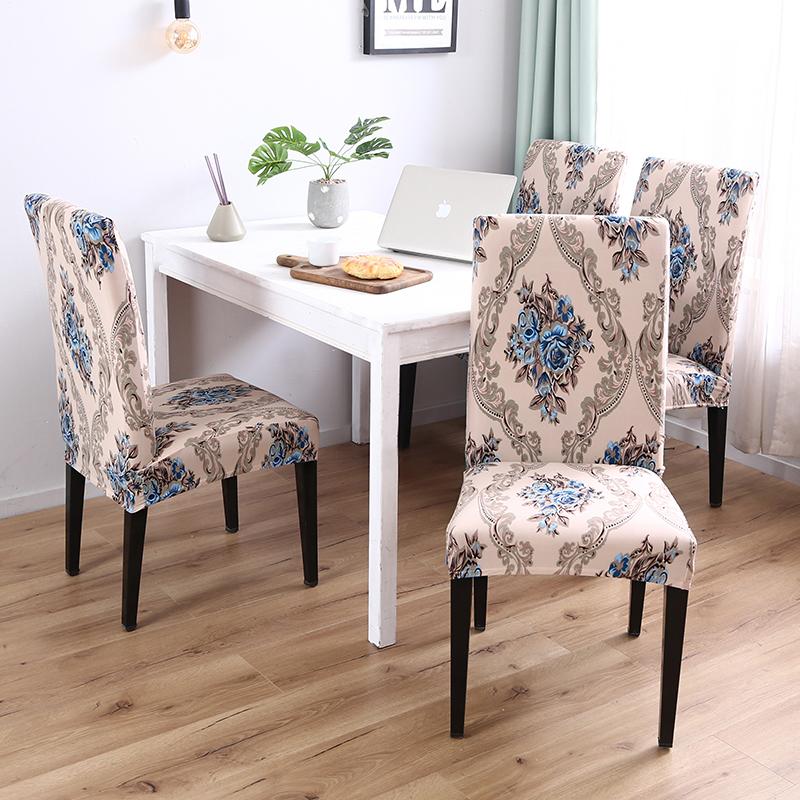 Dining Chair Slipcover Parsons Chair Furniture Protector Stretch Chair Covers For Dining Room, Restaurant, Kitchen, Party 4/6Pcs