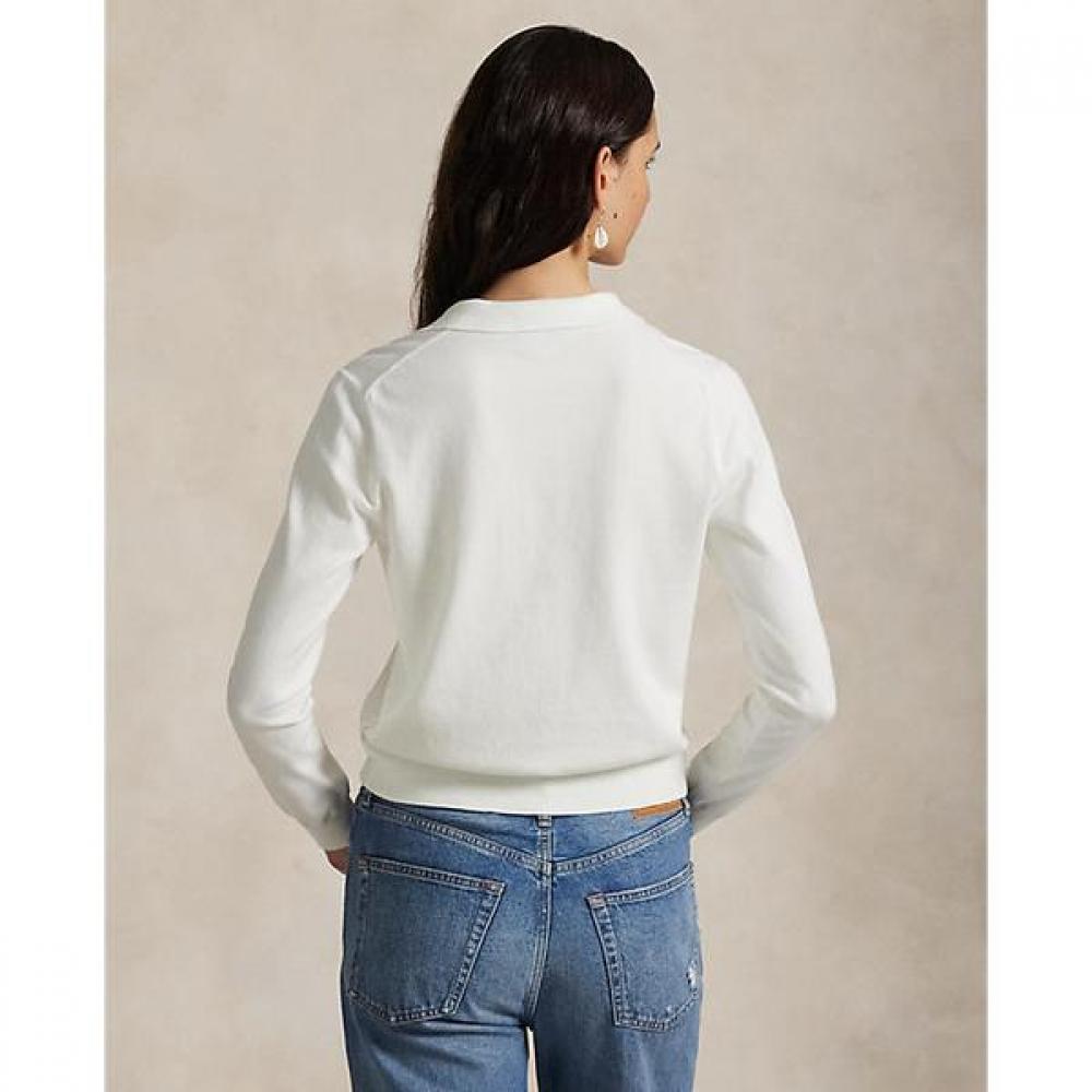 Polo Ralph Lauren Women Polo Collar Button Cardigan  Wmposwendw20438100 
