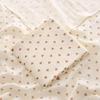 Newborn Pure Cotton Double-Layer Crinkle Swaddle Blanket - Lightweight Sunshade for Babies