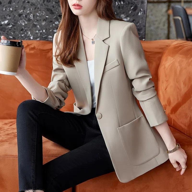 Casual Blazer Women's Jacket  New Style Spring and Autumn Temperament Suit Top