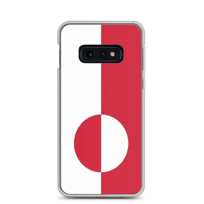 Coque Téléphone - Samsung - Galaxy S20 Ultra - Drapeau Groenland - Souple - Multicolore