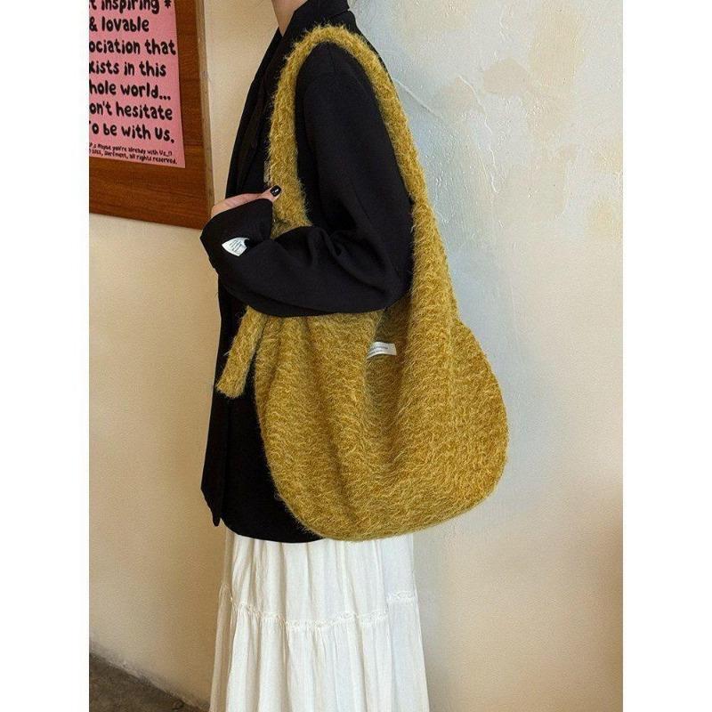 Bolsa Transversal de Ombro Único para Lazer, Grande Capacidade para Bolsa Tote de Trabalho