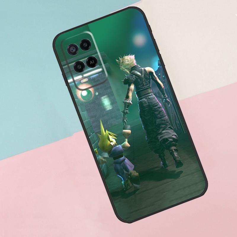 Final Fantasy For Oppo A74 A94 A54 A80 A78 A98 A40 A60 A18 A38 A58 A15 A17 A77 A57S A16 A76 A96 Phone Case