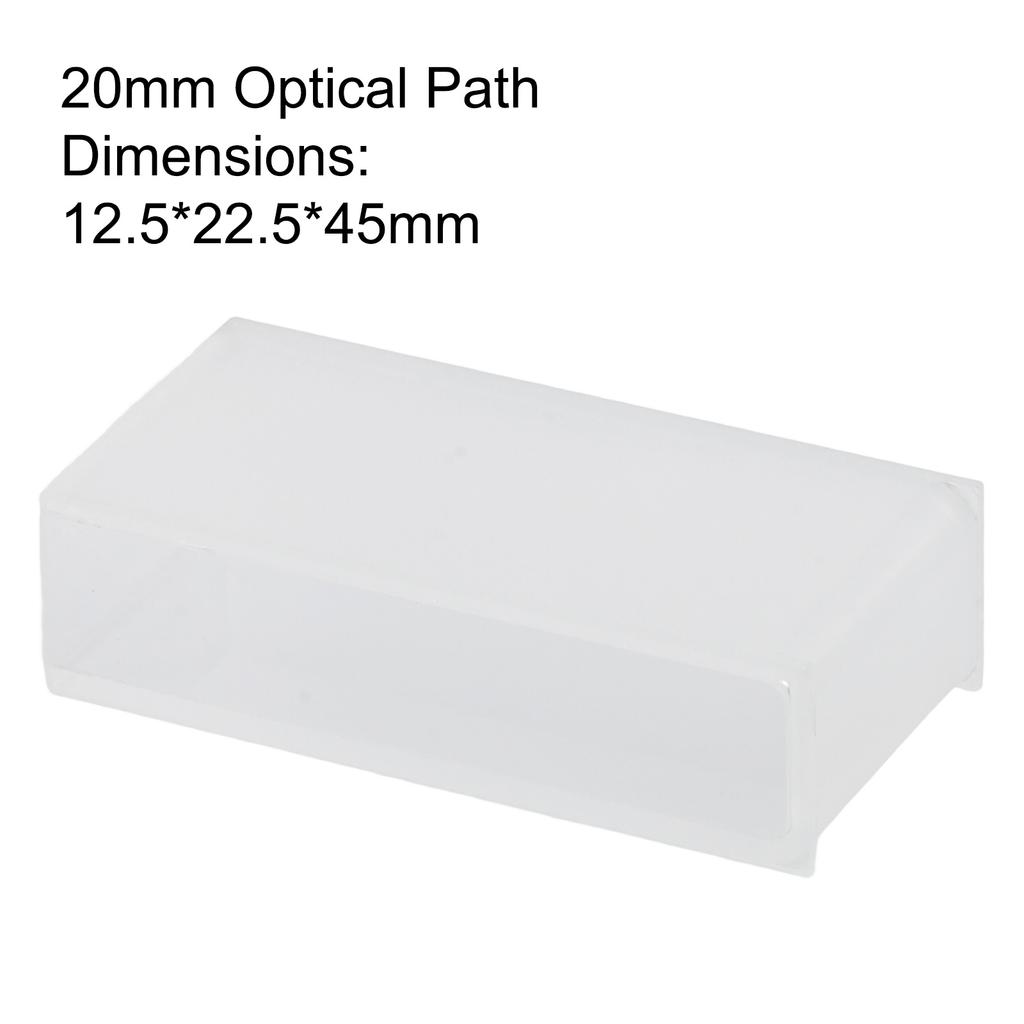 Küvette Glas Küvette Industrie Haushalt Ersatzteile 300℃/556℉ Zubehör Für 751/722 Spektrophotometer Hohe Qualität