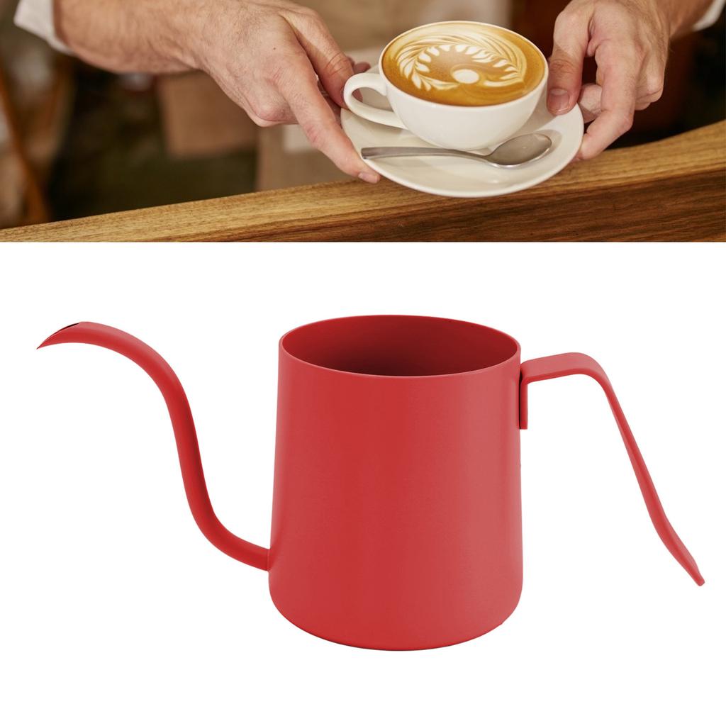 250ml Pour Over Coffee Kettle 304 Stainless Steel Portable Gooseneck Coffee Kettle for Home Travel  