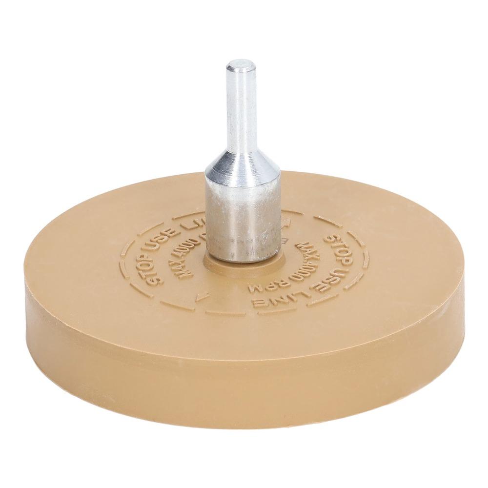 4000RPM Rubber Eraser Wheel Rubber Material Decal Remover Eraser Wheel Pinstripes Removal