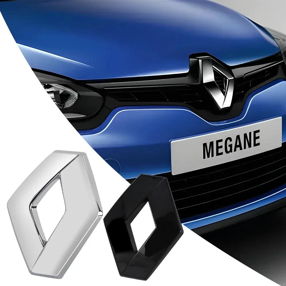 2026 Hot For Renault Hub Caps For Renault Koleos Kadjar Captur Megane Talisman Espace Clio Scenic 1pcs Car Front Emblem Rear Tru