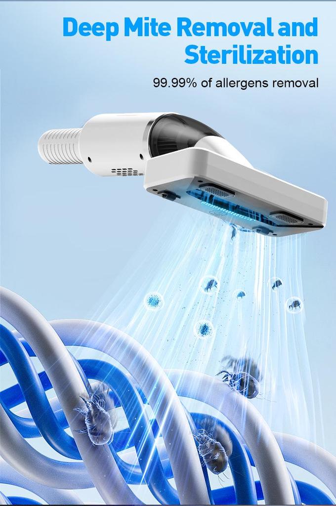 Wireless Car Vacuum & Charger: High Suction Handheld for Car & Home Dust Removal