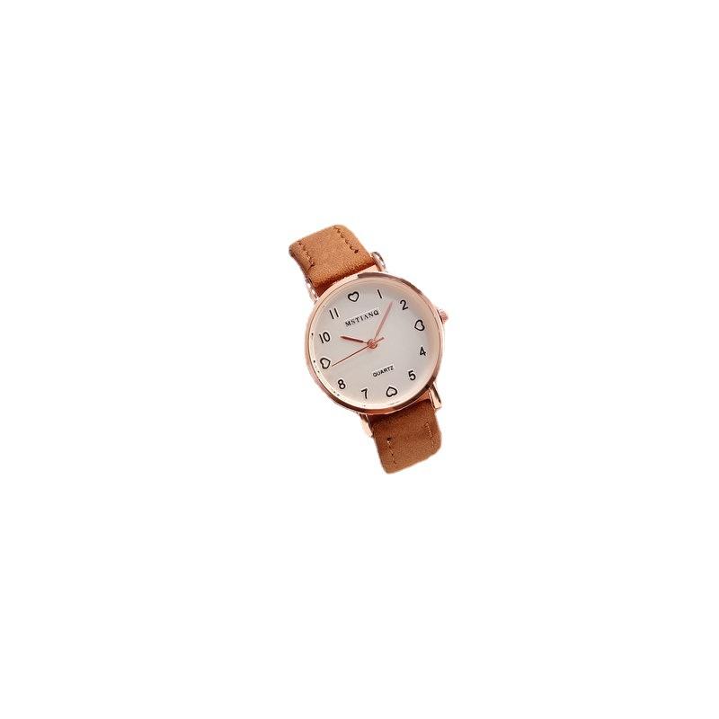 Simple Trendy Women'S Watches, Junior High School Girls, Girlfriends, Casual Fashion, Personality, Forest Women'S Watches