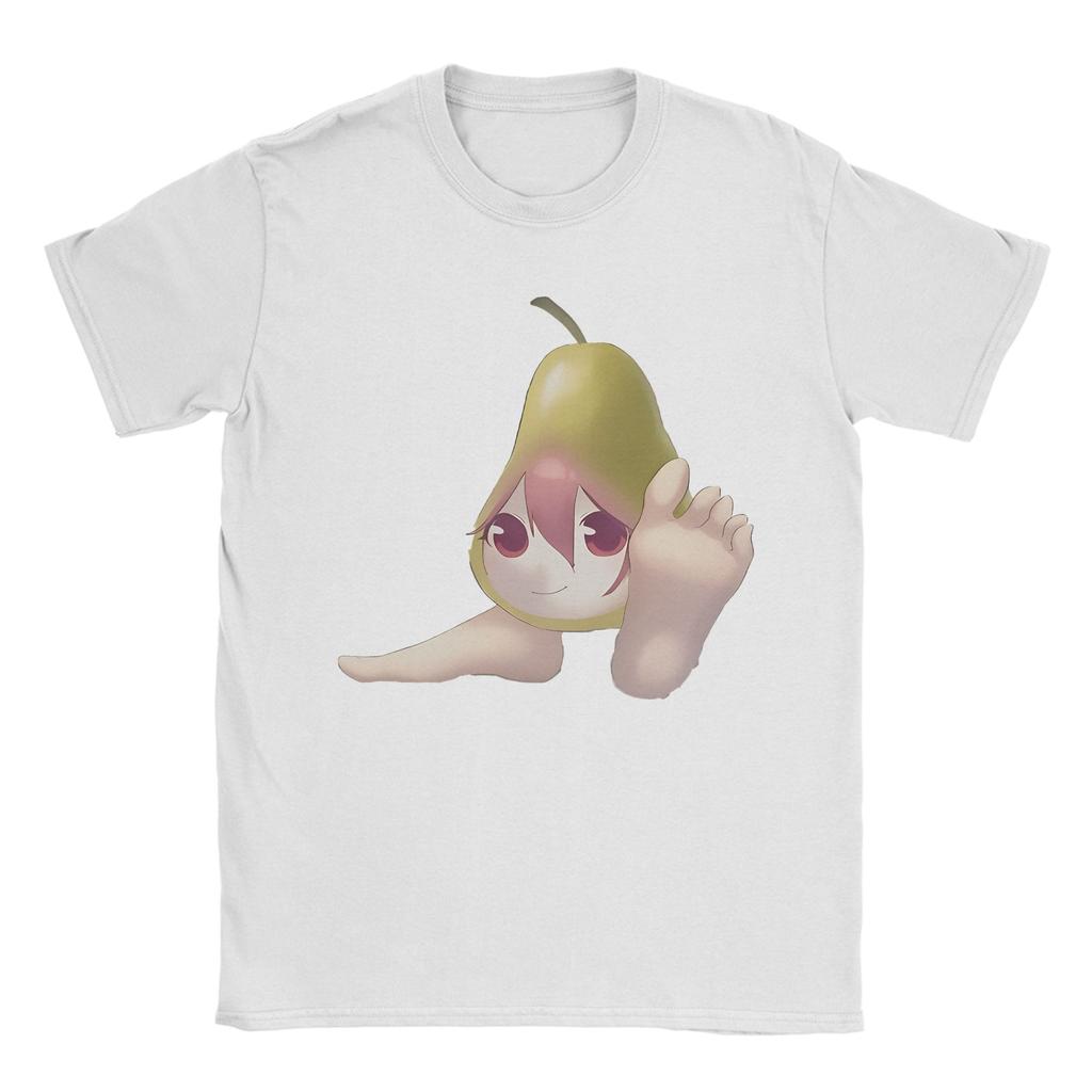 Unisex Unisexs Kasane Teto Cartoon Anime T-Shirt Virtuelle Idole 100% Baumwolle Oberteile Einzigartig Kurzarm Rundhals T-Shirts Geschenk T-Shirt