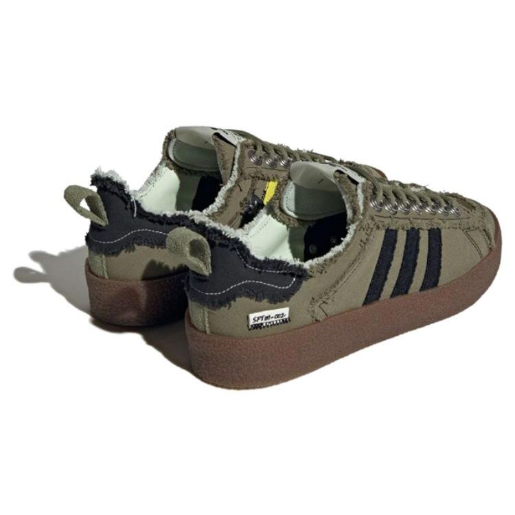 Song For The Mute X Adidas Campus 80s Earth Pack Unisex Sneakers Green Focus-Olive Core-Black ID4792