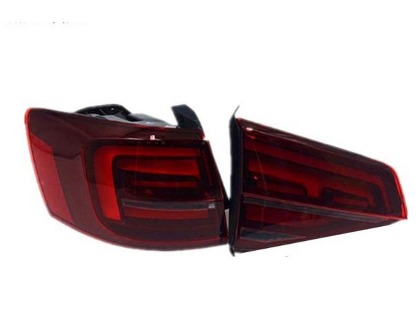 

Совместим с Volkswagen 2015-2018 New Sagitar: Задний светодиодный фонарь, стоп-сигнал и фонарь заднего хода в сборе. Passenger side, flat light (light red)