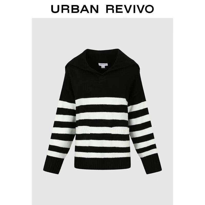 UR Women s Casual Striped Knit Sweater XS