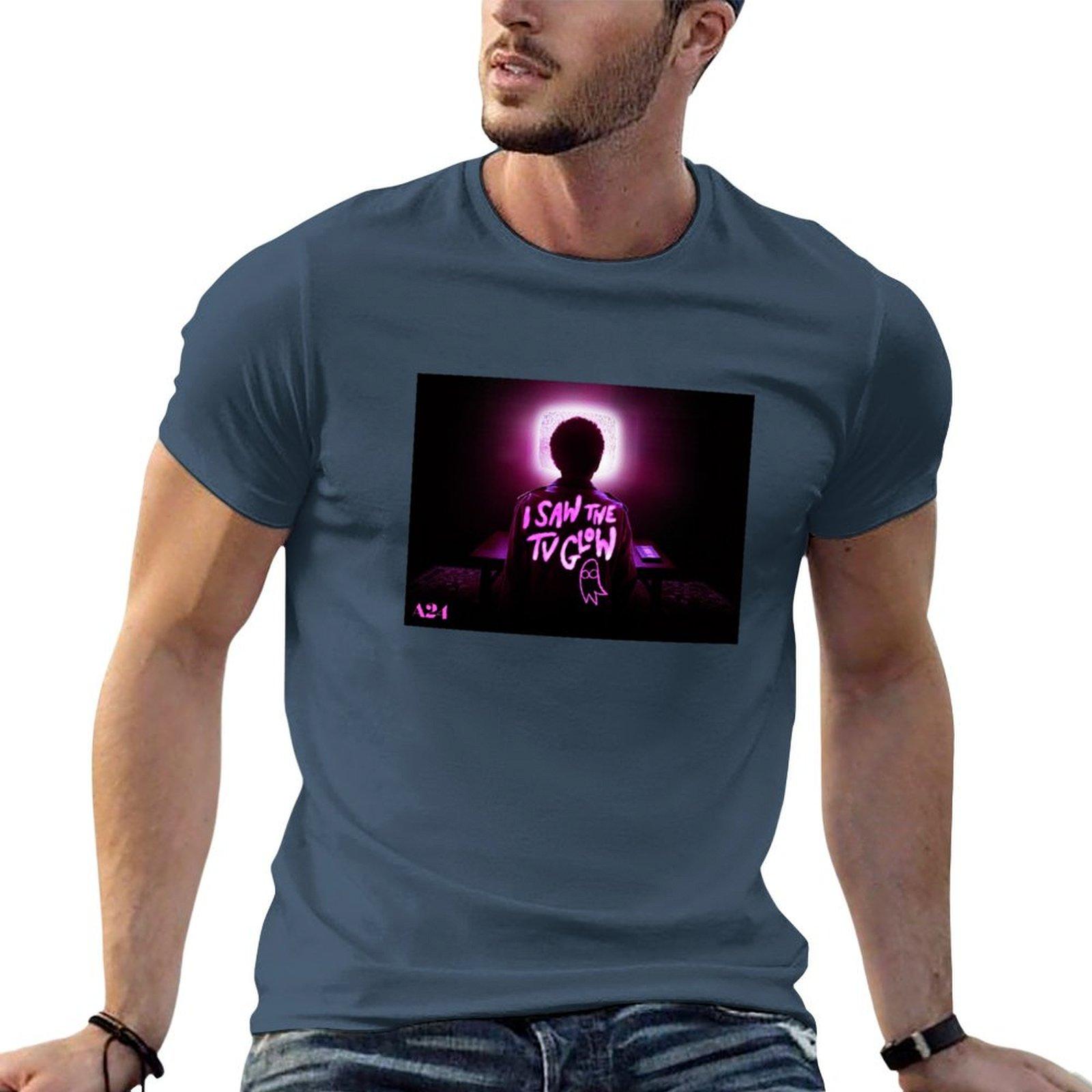 I Saw The Tv Glow Tshirt Unisex Graphic T Shirt Funny T Shirts Dark Humor T Shirts For Unisex Cotton Tshirt S