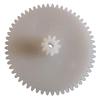 Engrenage en plastique double couche avec module 0,5, 40-56 dents, conception à double réduction