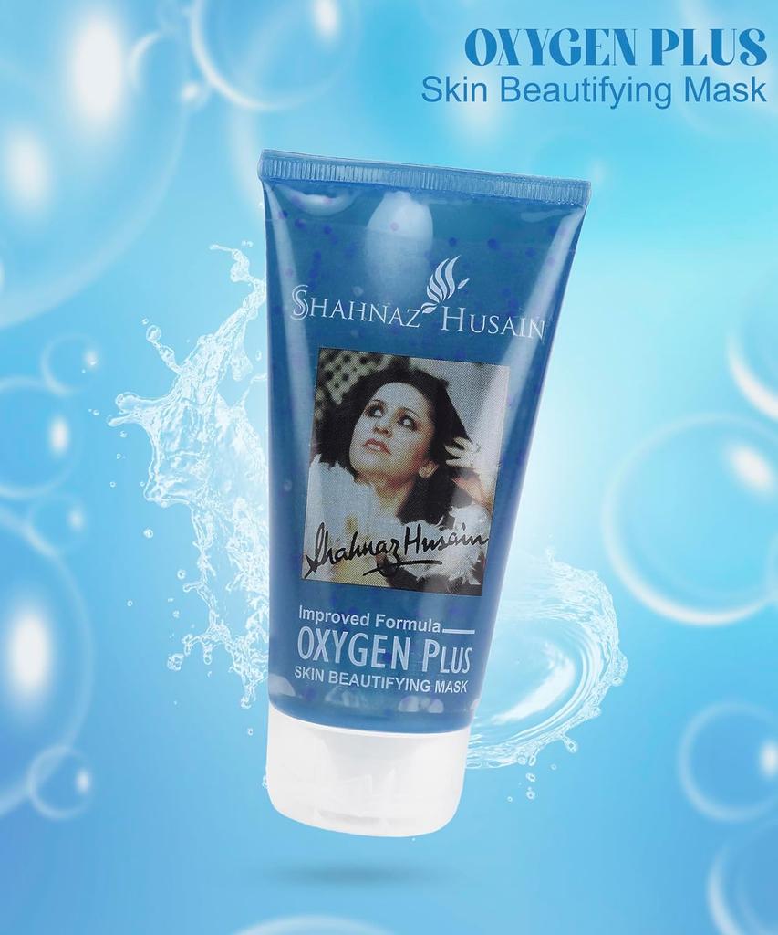 Shahnaz Husain Oxygen Plus Skin Beautifying Mask 150 G Hydrating Facial Mask For Radiant Glowing Smooth Soft Skin