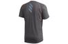 adidas T Shirts Men's Gray Crew Neck Moderate Straight Fit GH7895