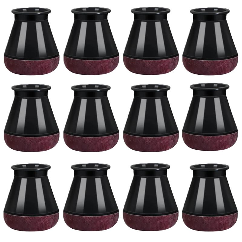 Verdickte Silikon-Stuhlbein-Kappen Weiche Stumme Möbel-Fußpolster Schutzhüllen Stuhlbein Boden Schoner