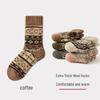 Women's Super Thick Ethnic Style Wool Terry Socks – Winter Warm, Home & Sleep Socks