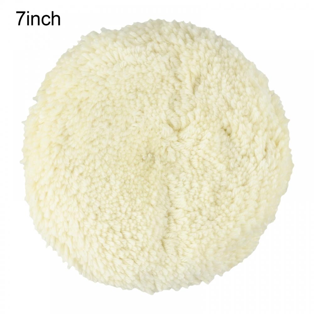 Wool Polishing Pads Buffing Pads Car Polishing Wool Disc 5/6/7 inch Wool Wheel