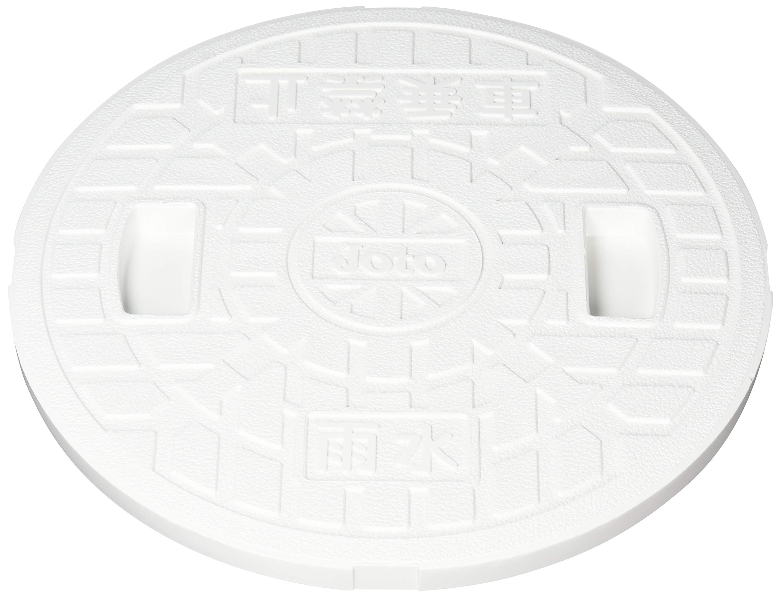 

Joto Techno Rainwater Manhole Round No 250 Type JM-250ULW Lid, Holes, белый