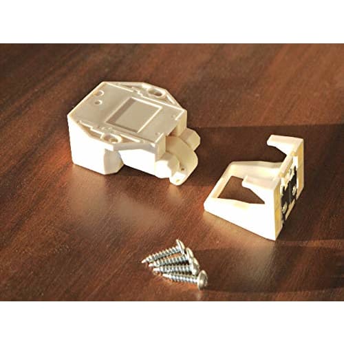 Murakoshi Seismic Earthquake-Resistant Latch, Movable Latch Receptacle with Screws (Jig Sold Separately), PFR-TSA, Set of 2