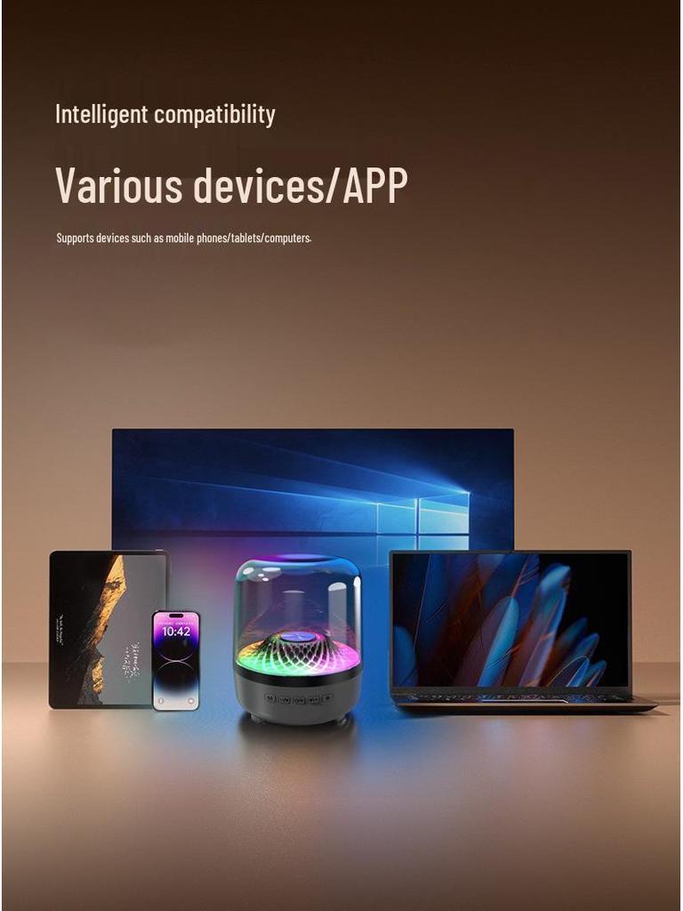 Harman Kardon Aura Bluetooth Speaker Desktop CR68 Subwoofer