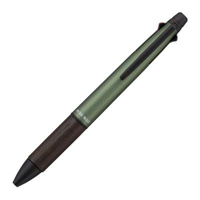 Mitsubishi Pencil Pure Malt Jetstream Inside Forest MSXE520050588 Multifunktionsstift, 4&1, 0,5 mm, Grün,