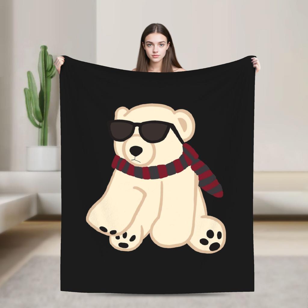Team Conrad Fisher Flannel Blanket  Super Warm Throw Blanket for Couch Bed Travel Fluffy Bedspread Sofa Bed Cover