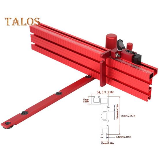 Table Saw Miter Gauge Sturdy Construction Multipurpose Aluminum Alloy Universal Precision Miter Gauge with 27 Angle Stops